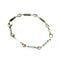 Bracelet Bracelet grains de café en or jaune et or blanc 58 Facettes