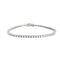 Bracelet Bracelet rivière en or 750 serti de diamants 58 Facettes