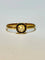 Bague 58 Bague en or blanc avec saphirs et diamant 58 Facettes