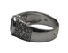 Bague 63 Bague en or blanc 750/1000 avec saphir et diamants 58 Facettes