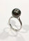 Bague Bague perle de Tahiti en or blanc 18K 58 Facettes