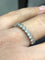 Bague 53 Bague demi-tour en or blanc 18K et diamants 0,55 ct 58 Facettes