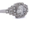 Bague 50 Bague Art déco en platine avec diamants 58 Facettes AN630 - P25