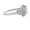 Bague 50 Bague Art déco en platine avec diamants 58 Facettes AN630 - P25