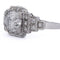 Bague 50 Bague Art déco en platine avec diamants 58 Facettes AN630 - P25
