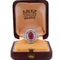Bague 54 Bague Art déco en or blanc 18 Kt avec rubis et diamants 58 Facettes AN107 (0589)