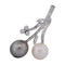 Pendentif Pendentif en or blanc 18k avec perles et diamants 58 Facettes CL8 (00229)