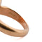 Bague 50 Bague vintage en or jaune 18 ct avec cabochon d’ambre 58 Facettes AN170 '(0789)