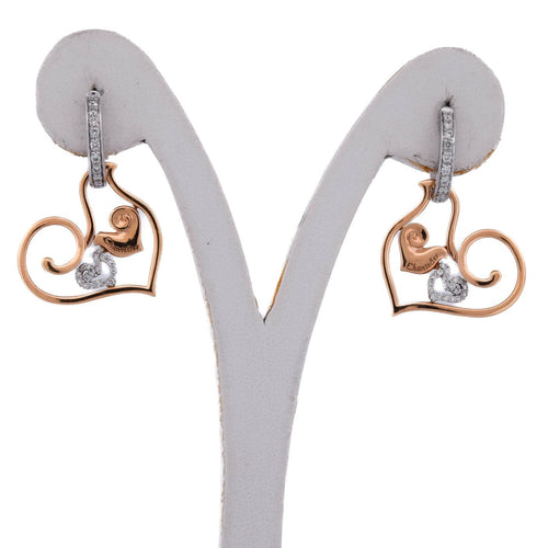Boucles d'oreilles Chantecler - Boucles d’oreilles en or 18 ct et diamants 58 Facettes OR31 107-53 (00519)