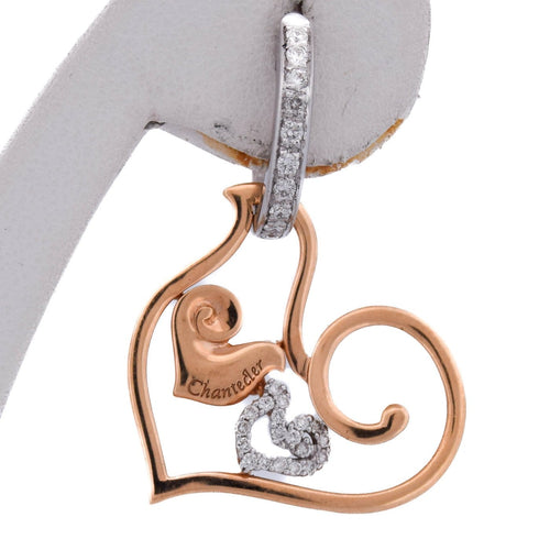 Boucles d'oreilles Chantecler - Boucles d’oreilles en or 18 ct et diamants 58 Facettes OR31 107-53 (00519)
