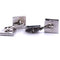 Boutons de manchette Boutons de manchette en or blanc 18 carats avec diamants 58 Facettes