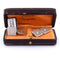 Boutons de manchette Boutons de manchette en or blanc 18 carats avec diamants 58 Facettes