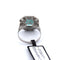 Bague 55 Bague Art déco en platine avec émeraude et diamants 58 Facettes