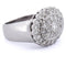 Bague 55 Bague en or blanc 18 kt et diamants 58 Facettes AN125 '(05119)