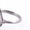 Bague 60 Bague Art déco en or blanc 18 ct avec opale et diamants 58 Facettes AN100 (0069)