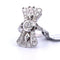 Bague 54 Bague Art déco en or blanc 18 ct et diamants 58 Facettes