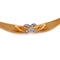 Collier Collier vintage - Collier en or jaune 18 ct et diamants 58 Facettes CL57 '(07119)