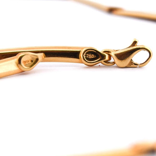 Collier Collier vintage - Collier en or jaune 18 ct et diamants 58 Facettes CL57 '(07119)