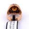 Bague 48 Bague en or jaune 18 carats avec citrine et diamants 58 Facettes AN332