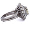 Bague 47 Bague rétro en platine avec diamants 58 Facettes AN340 '(00539)