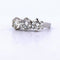 Bague 55 Bague ancienne victorienne en platine avec diamants taille ancienne 58 Facettes