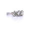Bague 55 Bague ancienne victorienne en platine avec diamants taille ancienne 58 Facettes