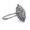 Bague 51 Bague Art déco en platine avec diamants 58 Facettes AN546 - P11 (06719)