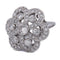 Bague 51 Bague Art déco en platine avec diamants 58 Facettes AN546 - P11 (06719)