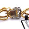 Bracelet Bracelet vintage en or jaune 18 carats avec diamants et pierres de couleur 58 Facettes BR100