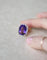 Bague 55 Bague cocktail améthyste et diamants 58 Facettes