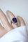 Bague 55 Bague cocktail améthyste et diamants 58 Facettes