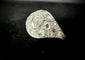 Bague 66 Art Nouveau - Bague en or jaune et platine sertie de diamants 58 Facettes