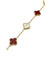 Bracelet Van Cleef & Arpels Alhambra Vintage - Bracelet en or rose et cornaline 58 Facettes