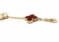 Bracelet Van Cleef & Arpels Alhambra Vintage - Bracelet en or rose et cornaline 58 Facettes