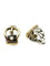 Boucles d'oreilles Hermès Boucle sellier - Boucles d’oreilles en argent et or jaune 18K 58 Facettes