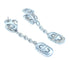Boucles d'oreilles Bvlgari Parentesi - Boucles d’oreilles en or blanc 18K et diamants 58 Facettes