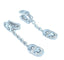 Boucles d'oreilles Bvlgari Parentesi - Boucles d’oreilles en or blanc 18K et diamants 58 Facettes