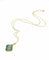Collier Van Cleef & Arpels Magic Alhambra - Sautoir en or jaune 18K et malachite 58 Facettes