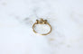 Bague 59 Bague ancienne perle fine et diamants sur or et platine 58 Facettes