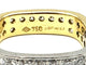Bague 53 Bague vintage bicolore en or 18 carats et diamants 1,70 ct 58 Facettes