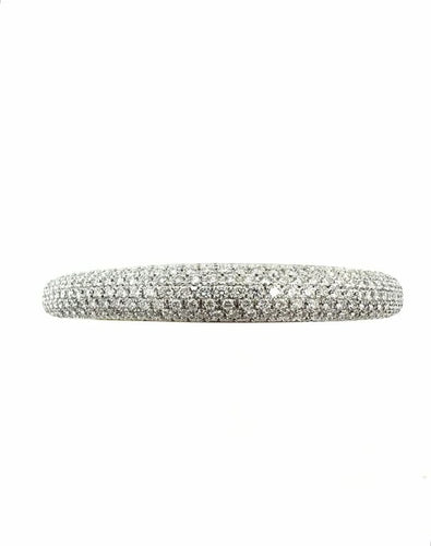 Bracelet Bucherer - Bracelet jonc ouvrant en or jaune 18K et diamants 58 Facettes