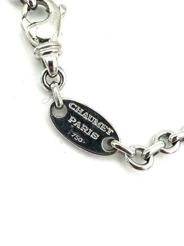 Collier Chaumet Liens - Collier en or blanc 18K et diamants 58 Facettes