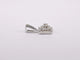 Pendentif Pendentif en or blanc 14 carats avec diamants 58 Facettes 2024