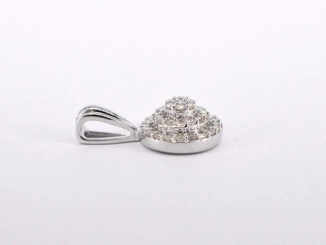 Pendentif Pendentif en or blanc et diamants 58 Facettes 2026
