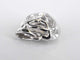 Pendentif Pendentif cœur en or blanc 14 carats avec diamants 58 Facettes 2082