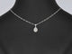 Pendentif Pendentif goutte en or blanc et diamants 58 Facettes 2077