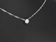 Pendentif Pendentif en or blanc avec diamant taille brillant 58 Facettes 2089