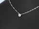 Pendentif Pendentif en or blanc avec diamant taille brillant 58 Facettes 2089