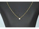 Pendentif Pendentif en or 14 carats et diamant taille brillant 58 Facettes 2092