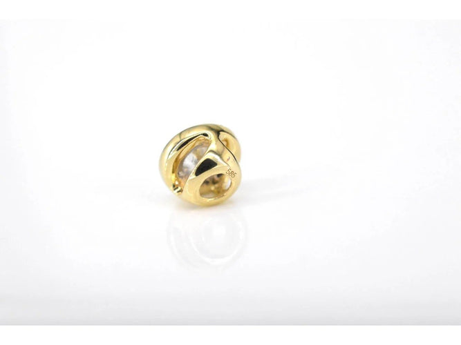 Pendentif Pendentif en or 14 carats et diamant taille brillant 58 Facettes 2092